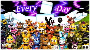 [SFM/Blender2.79/FNaF] Every day