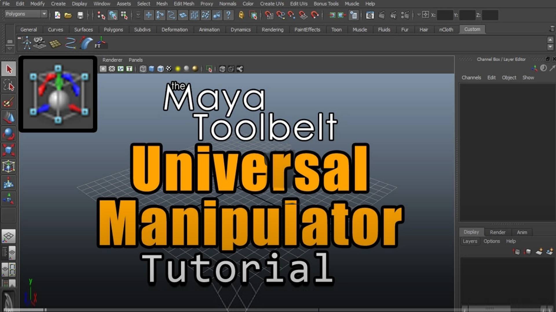 Autodesk Maya - Universal Manipulator