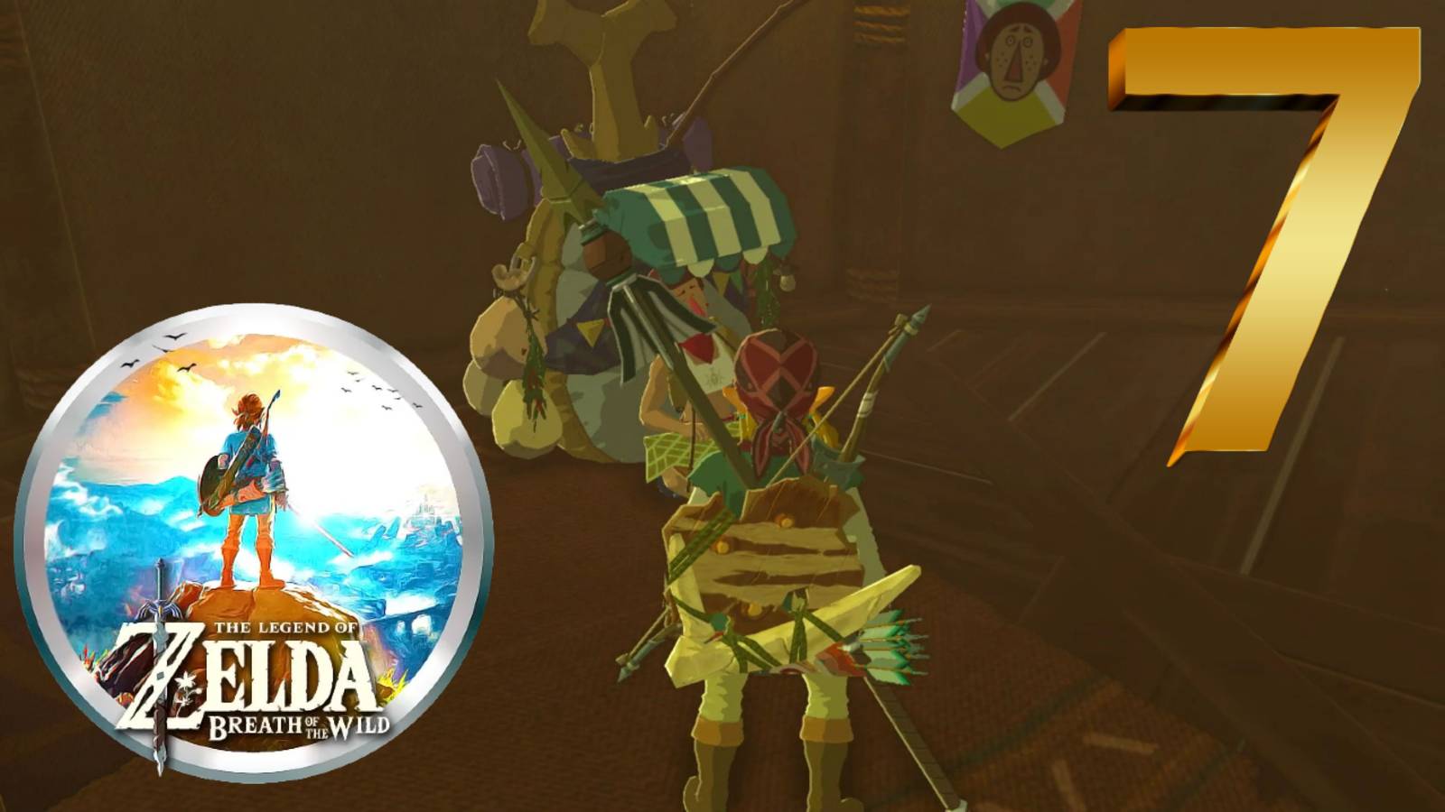 The Legend of Zelda Breath of the Wild / Прохождение / 7 часть  / Конюшня Близнецы