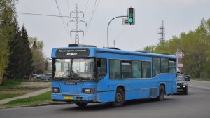 Автобус Scania MaxCi CN113CLL (АР 206 22). Покатушки по Барнаулу.