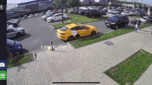 ДТП с курьером и девушкой  в Балашихе