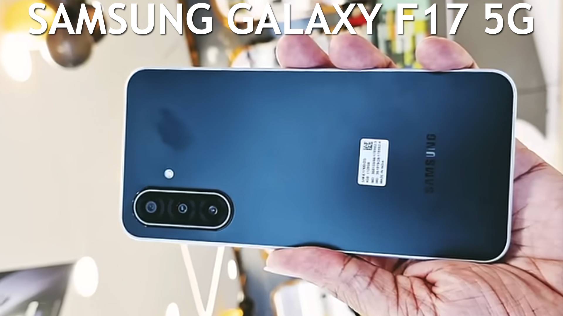 Samsung Galaxy F17 5G первый обзор на русском