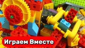 АСМР КОНСТРУКТОР ЛЕГО ДЛЯ ДЕТЕЙ 🟢 СТРОИМ ВМЕСТЕ МАШИНКИ И ТЕХНИКУ ДЛЯ ДЕТЕЙ 🟢