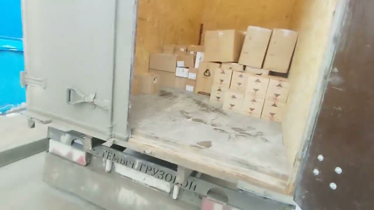 Работаем по Яндекс Грузовому. Развоз 12 точек Новосибирск. смотреть онлайн