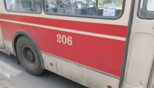 Владимирский троллейбус. Поездка на троллейбусе ЗиУ-682В № 206