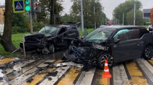 Аварии и ДТП НА ДОРОГАХ — летуны и водятлы не видят куда едут