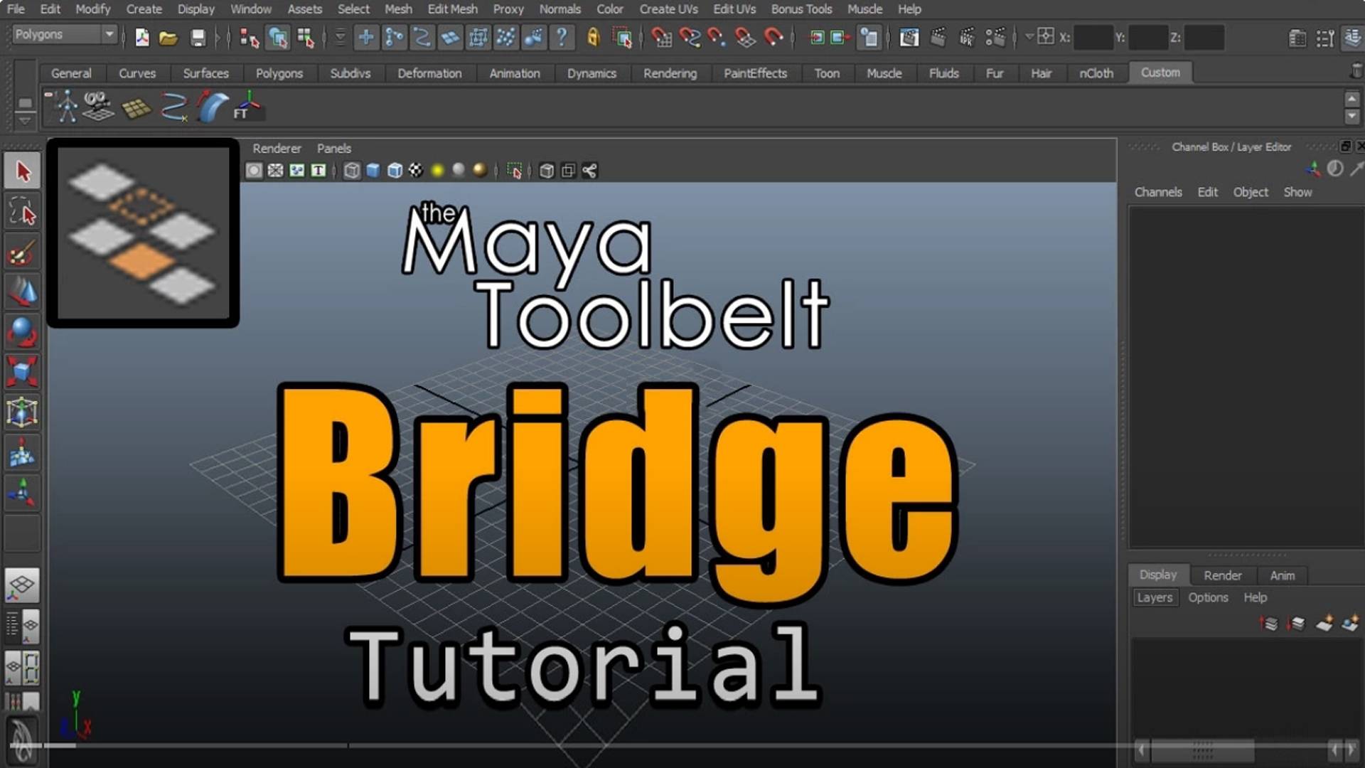 Autodesk Maya - Bridge смотреть онлайн