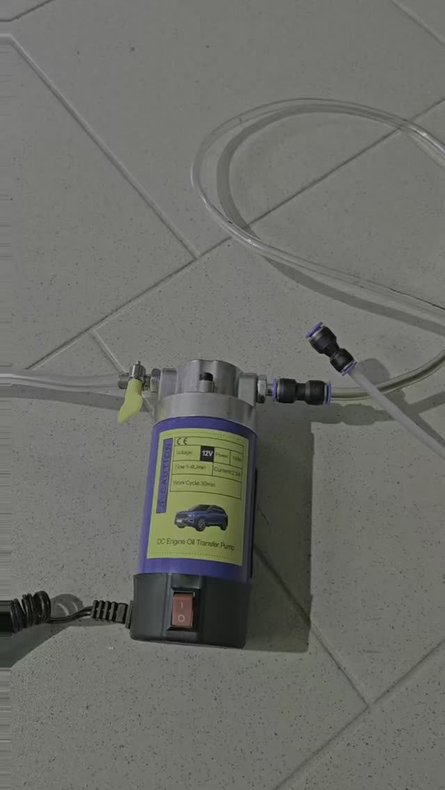 Обзор и доработка насоса для откачки масла через щуп. Часть 2. смотреть онлайн