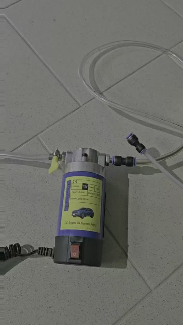 Обзор и доработка насоса для откачки масла через щуп. Часть 2.