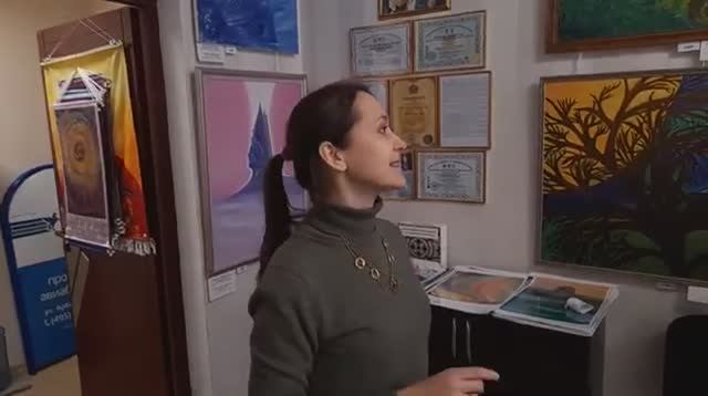 Виктория Преображенская арт-галерея "Дом солнца" ,космическое полиискусство... смотреть онлайн