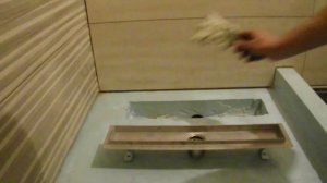 Как сделать душевой поддон из плитки.