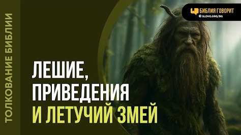 Кто такие лешие, приведения и летучий змей в Писании? | "Библия говорит"Алексей Коломийцев смотреть онлайн