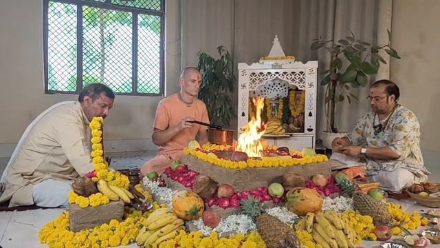 Питри пакша. день 6. часть 3. Огненная. 12.09.25 смотреть онлайн