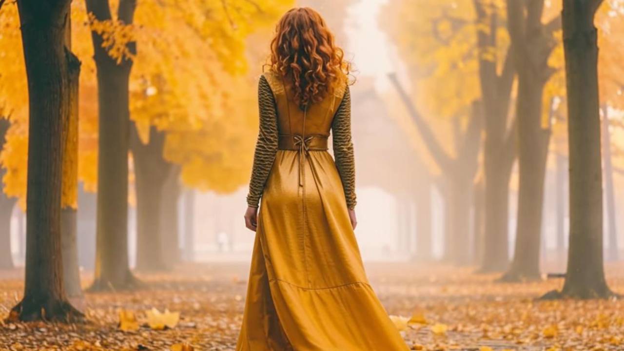 Осень - огненная леди