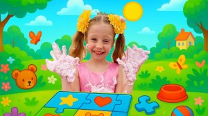 ЛАЙК НАСТЯ пазлы - мультик игра для детей часть #2ж з