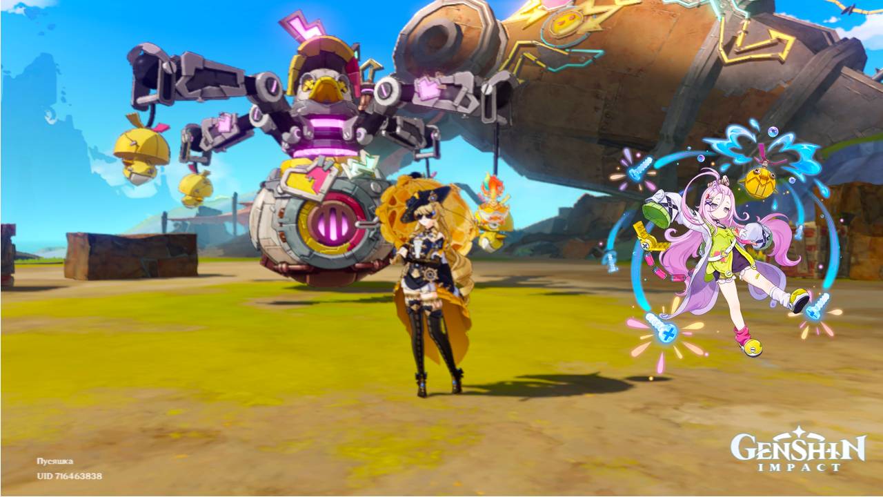 Геншин Импакт: Новый босс из Нод Края: Железный утенок