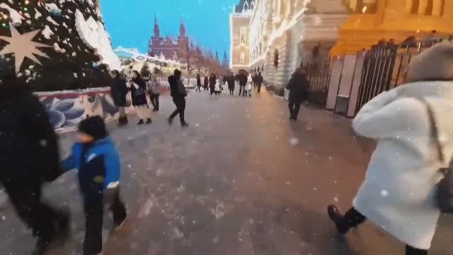 Красивая песня из сериала "За пять минут до января"...Москва... смотреть онлайн