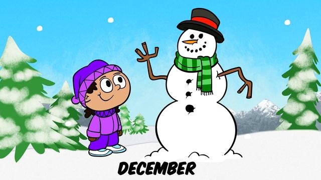 12 месяцев на англ-м. Months of the Year Song - 12 Months of the Year - Song for Kids. смотреть онлайн