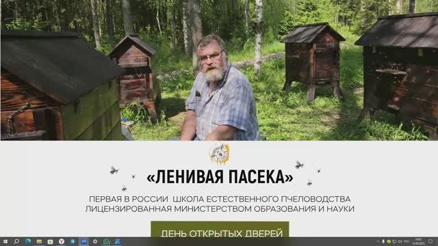 День открытых дверей в школе естественного пчеловодства Ленивая Пасека смотреть онлайн