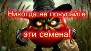 Внимание! Мошенники! Торгуют дохлыми семенами! Присваивают себе селекционные достижения!