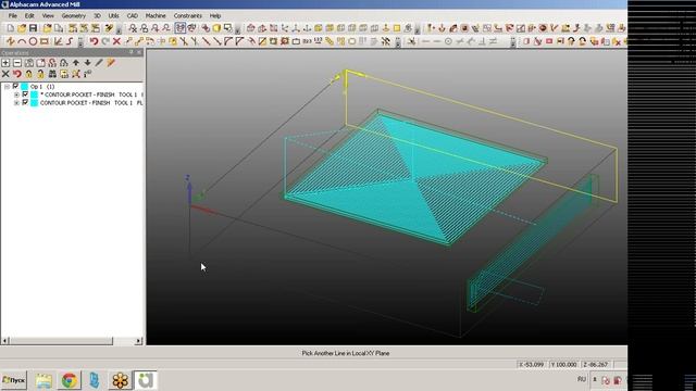 19 AlphaCam Видеоуроки LAUFER-CNC смотреть онлайн
