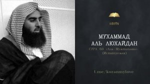Сура Аль-Мумтахана (Испытуемая) | سورة الممتحنة (الممتحنة) | Чтение Корана — Мухаммад аль-Лухайдан