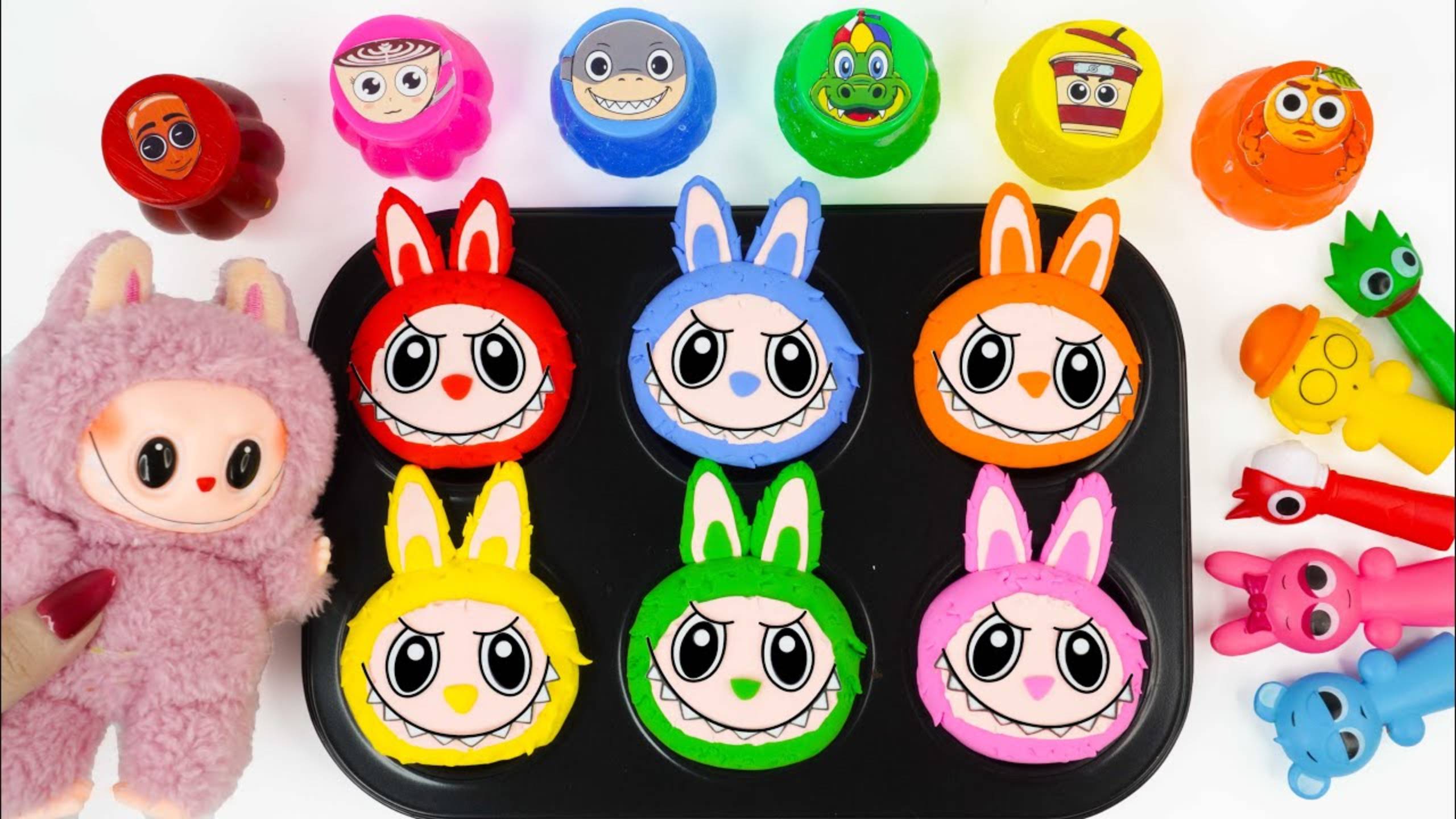 ЛАБУБУ или LABUBU - Поиграй со мной| Лепим своего Лабубу | Мультики смотреть онлайн