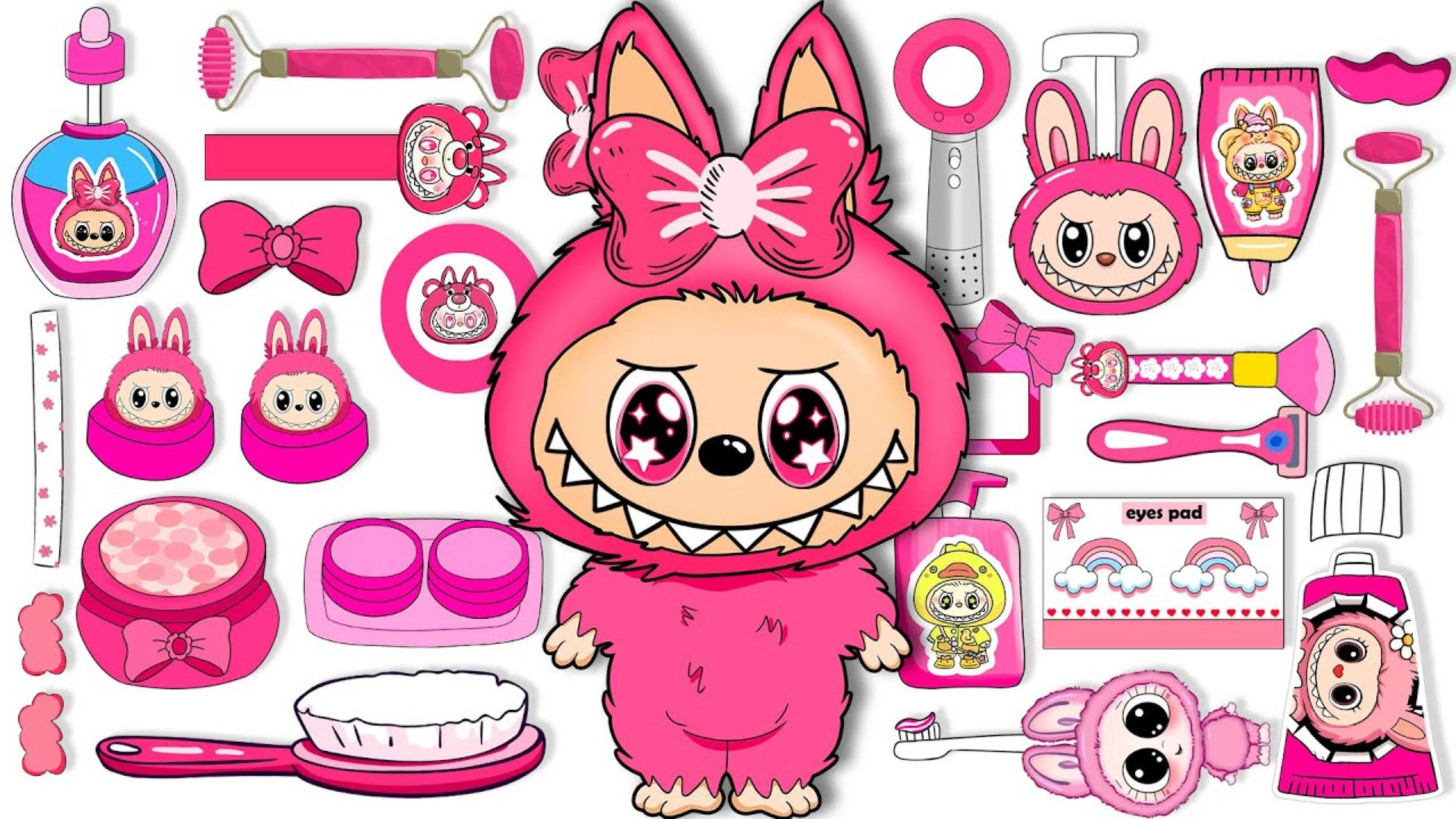 ЛАБУБУ или LABUBU заболел| Лечим своего Лабубу | Мультики смотреть онлайн