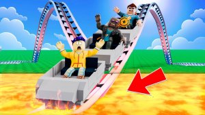 ПОСТРОИЛ МЕГА ТЕЛЕЖКУ! СПУСК НА ТЕЛЕЖКАХ С ОГРОМНОЙ ГОРКИ В ROBLOX