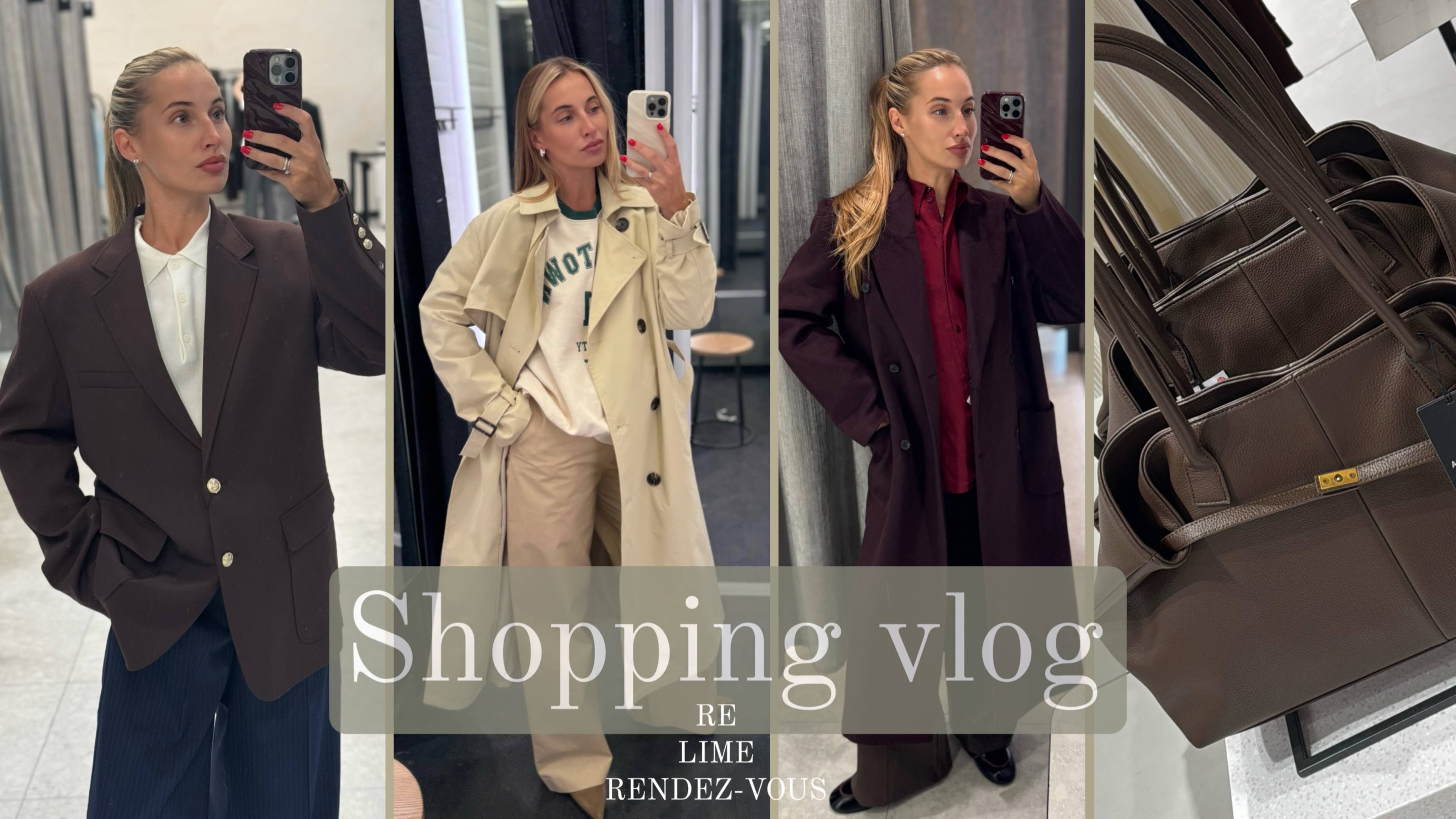 SHOPPING VLOG : RE / LIME / RENDEZ-VOUZ