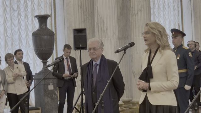 Торжественная церемония вручения Эрмитажной Премии-2025. Т.Голикова (фр.2) смотреть онлайн