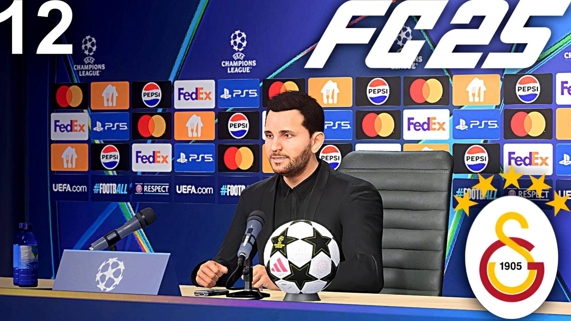 FC 25 КАРЬЕРА ЗА ГАЛАТАСАРАЙ #12 - 1/8 ЛИГИ ЧЕМПИОНОВ и 1/4 КУБКА ТУРЦИИ!!! смотреть онлайн