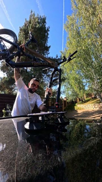 Самый стрёмный способ возить велосипед смотреть онлайн