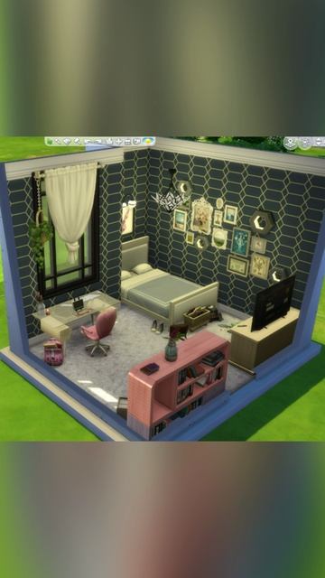 КОМНАТА ДЛЯ ПОДРОСТКА В SIMS 4 🎀 УЮТ И СТИЛЬ В ОДНОМ! смотреть онлайн