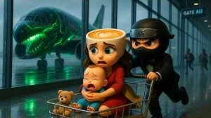 СПАСЕНИЕ ИЗ ЗАРАЖЁННОГО НЕБА: Балерина и Убийца против туч-монстров! Ребёнок в опасности!