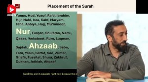 Размышления над сурой аль-Ахзаб. Часть 1 из 2   Нуман Али Хан