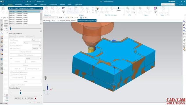 10. Adaptive milling смотреть онлайн