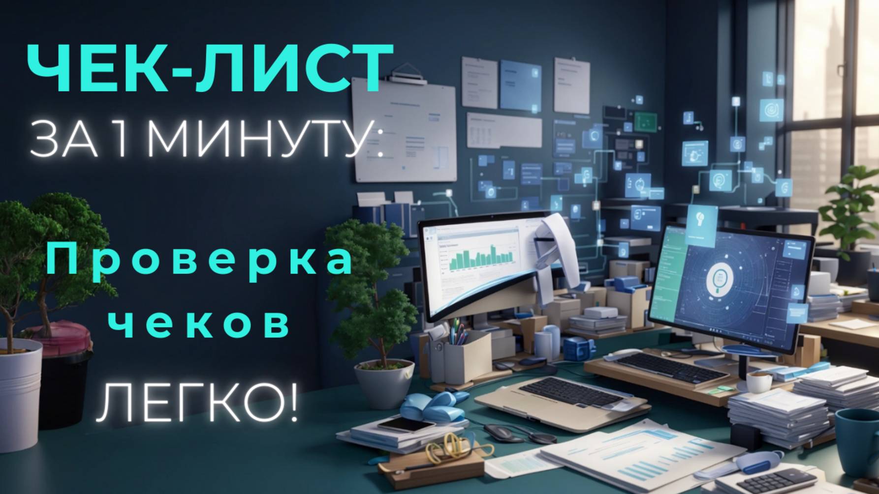 Чек лист за 1 минуту: ЛЕГКО! -- Как создать чек лист для проверки чеков от самозанятых? смотреть онлайн