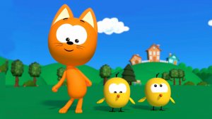 Котенок Котэ Дэнс | Цыпа Цып | Котэ и Разноцветные Яйца