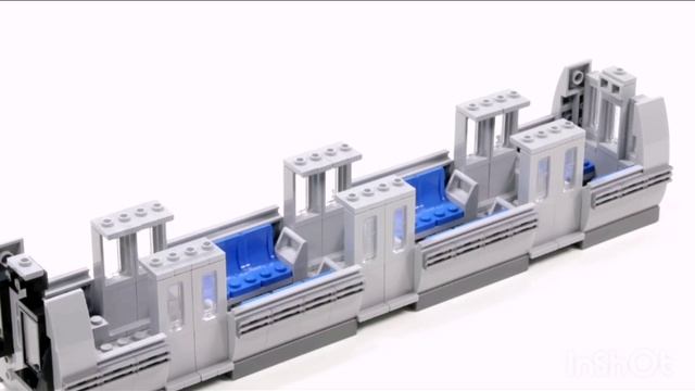 Лего поезд американского метро