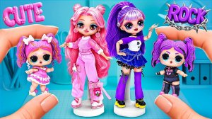 Миниатюрные поделки в милом и брутальном стиле - 10 идей для кукол ЛОЛ ОМГ!