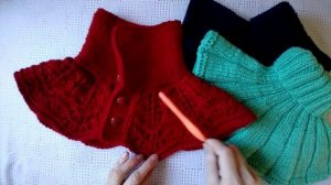 🧶Мои манишки//отвечаю на вопросы зрителей.