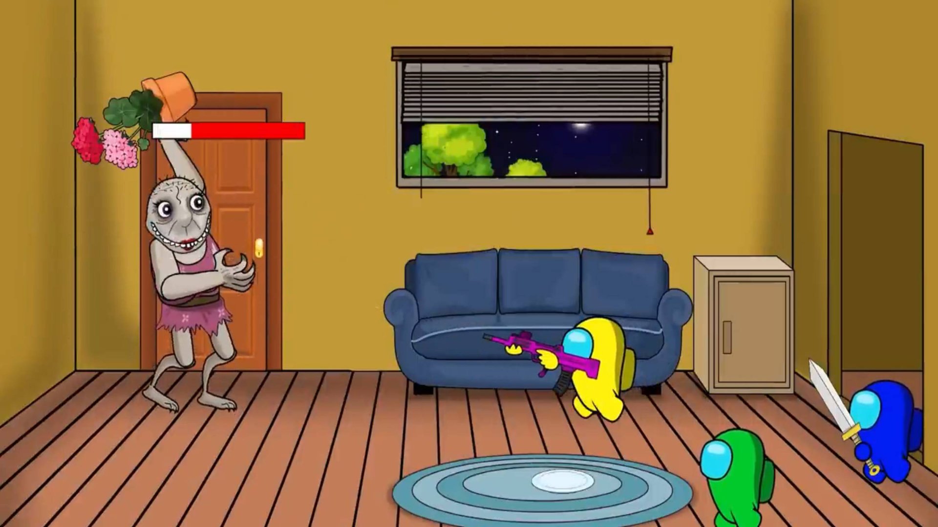 AMONG US ПРОТИВ... ИГРА с КАЛЬМАРАМИ 2 смотреть онлайн