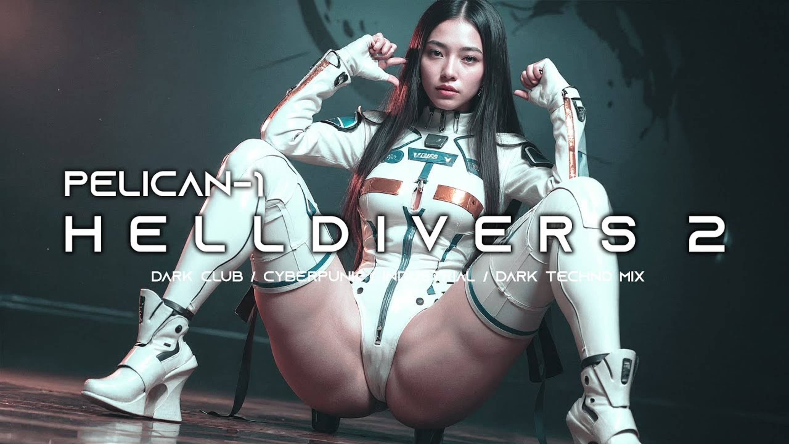 HELLDIVERS 2 - Inside the PELICAN-1 | Dark Techno / Industrial Bass / Cyberpunk / Dark Clubbing Mix смотреть онлайн