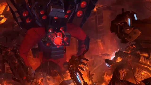 Годзилла vs Титан Камерамена и Титана Спикермена смотреть онлайн