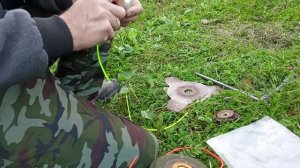 Катушка паук на бензотриммере