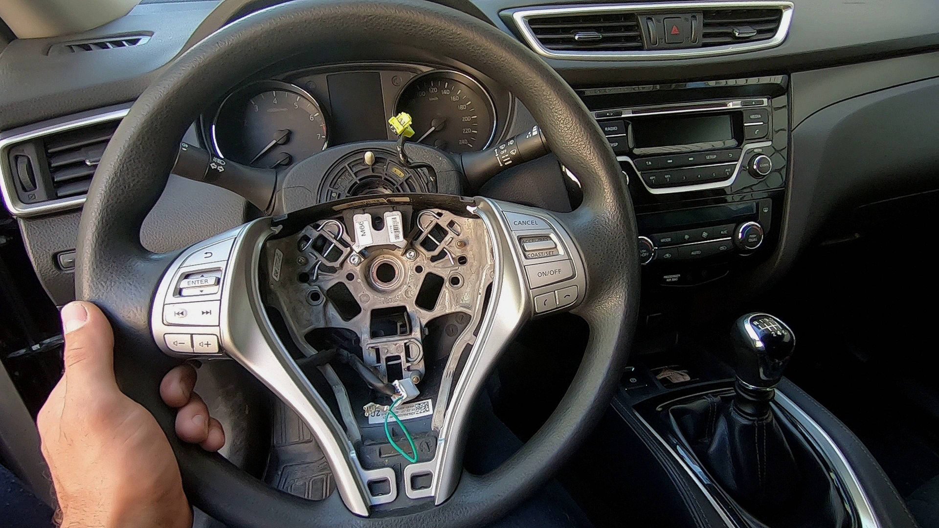 Снятие руля Nissan X-Trail T32 смотреть онлайн