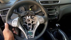 Снятие руля Nissan X-Trail T32