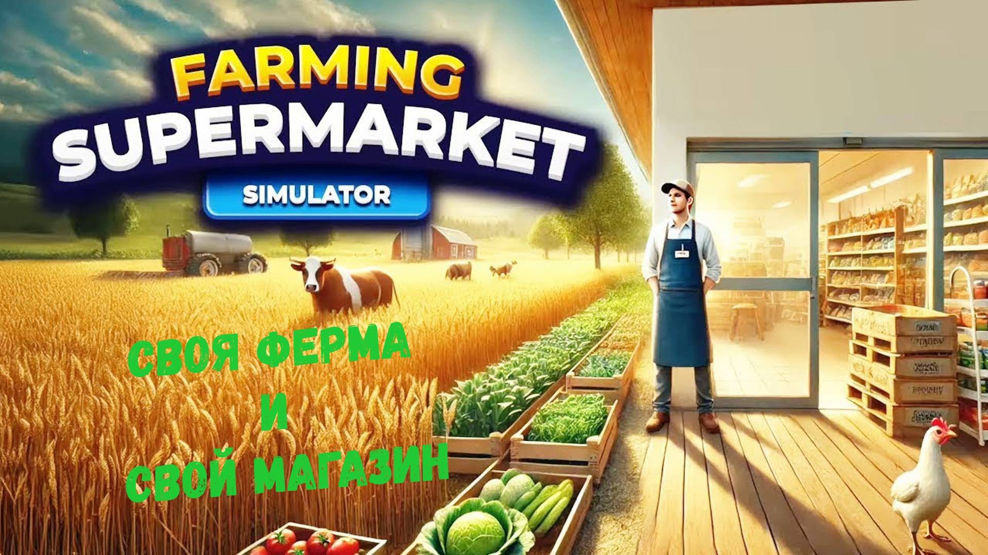 Farming & Supermarket Simulator«Ферма и Супермаркет Симулятор» Первый взгляд смотреть онлайн