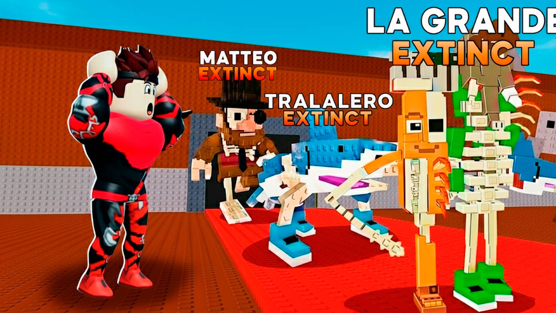 Админ Абьюз ивент и новые extinct Брейнроты в Steal a Brainrot Роблокс ! смотреть онлайн